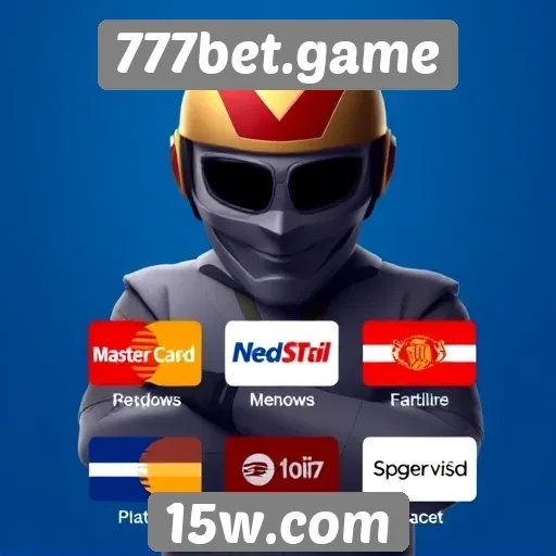 Métodos de pagamento oferecidos por 777bet.game